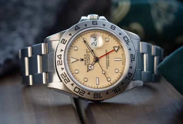 Rolex 16550 Cream Dial Explorer